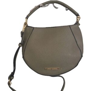 STEVE MADDEN Designer Mini Bucket Bag Handbag Olive Green $78 Retail